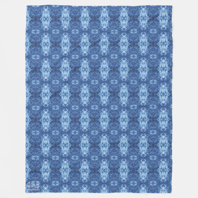 Textura #1 de la obra Cerezas Fleece Blanket (Front)