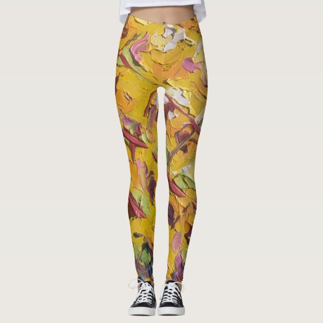 Textura #1 de la obra Piña. SERIE Leggings (Front)