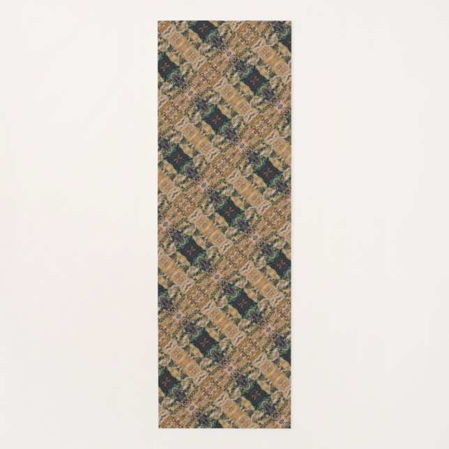 Textura #1 de obra Amanecer Yoga Mat (Front)