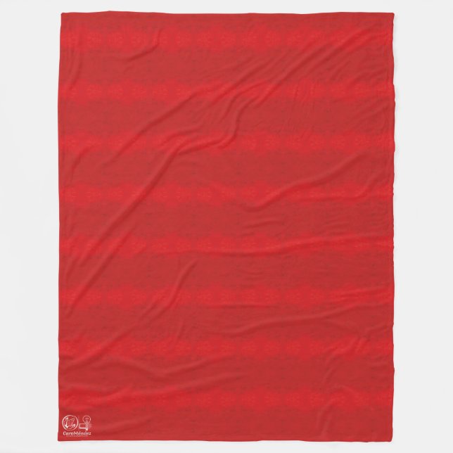 Textura #20 de la obra Fantasía y realidad Fleece Blanket (Front)