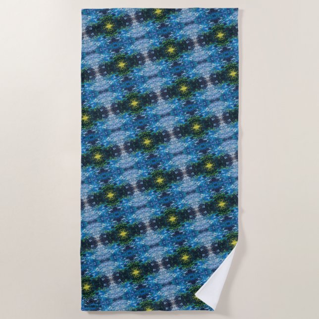 Textura #22 de la obra Maritimo Beach Towel (Front)