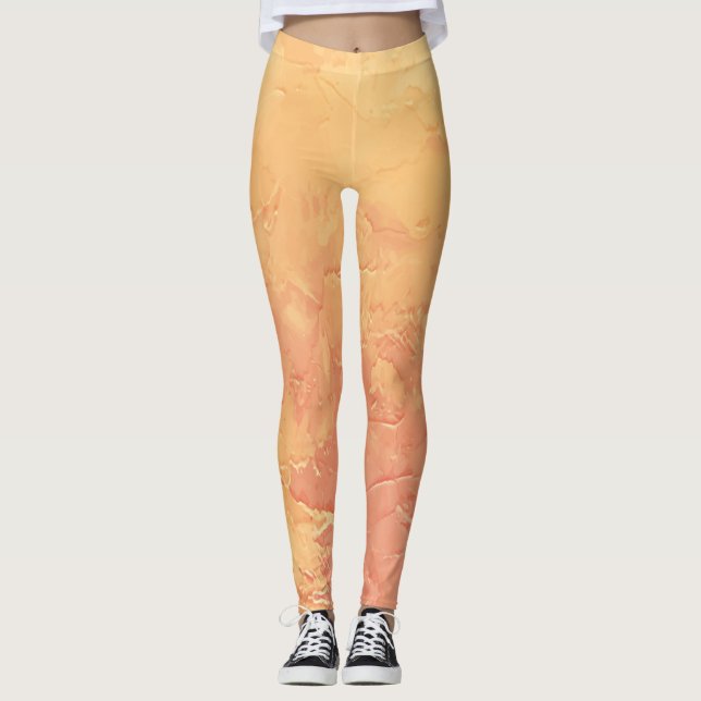 Textura #23 de la obra Nuit Leggings (Front)