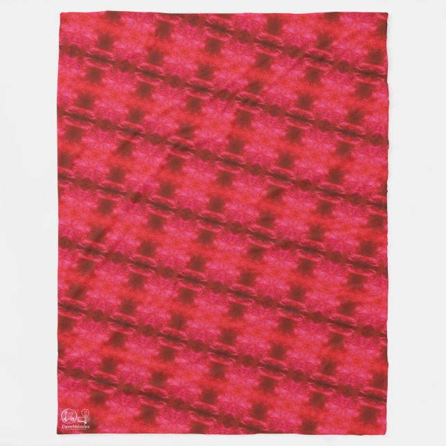 Textura #25 de la obra Fantasía y realidad Fleece Blanket (Front)