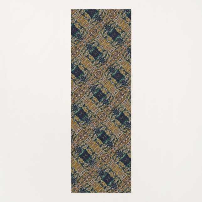 Textura #41 de obra Amanecer Yoga Mat (Front)