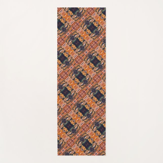 Textura #47 de obra Amanecer Yoga Mat (Front)