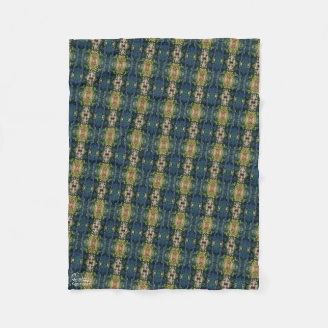 Textura #5 de la obra Maritimo Fleece Blanket (Front)