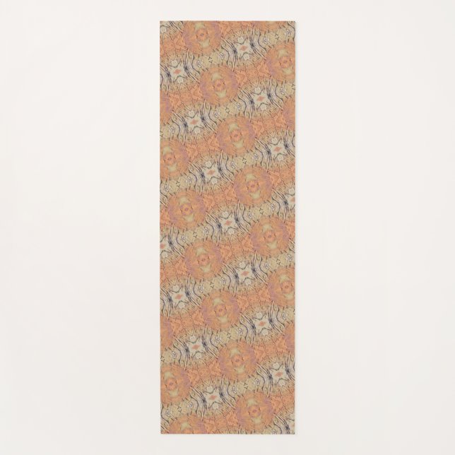 Textura #5 de la obra Viendo a travez de los ojos Yoga Mat (Front)