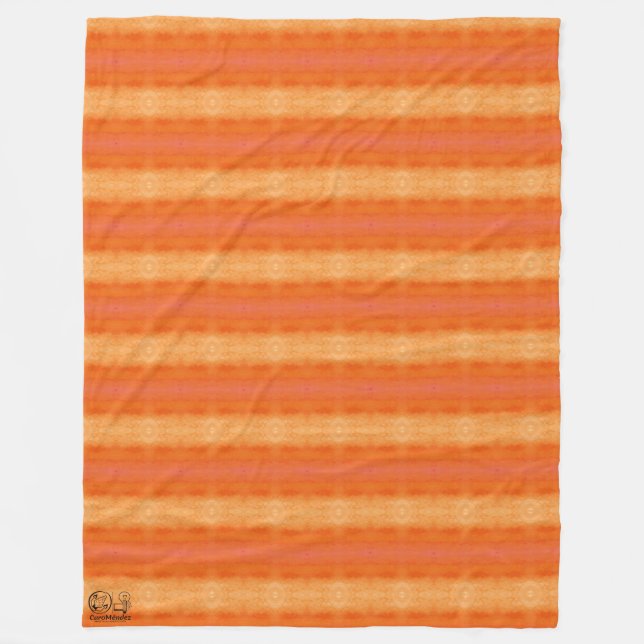 Textura #6 de la obra Fantasía y realidad Fleece Blanket (Front)