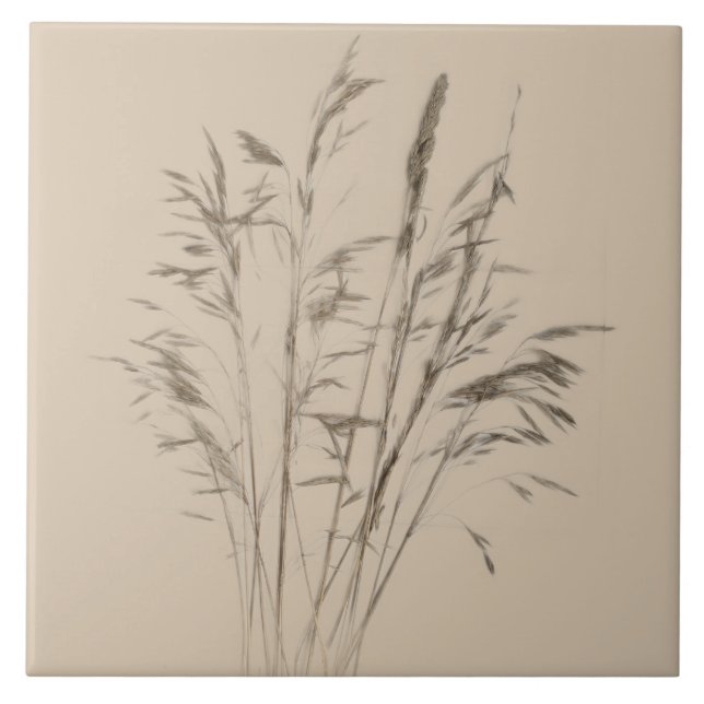 Textural Treasures of Winter (B) on a Ceramic Tile (Front)