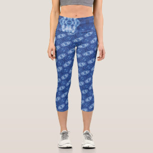 Texture #10 from the work Cherries Capri Leggings