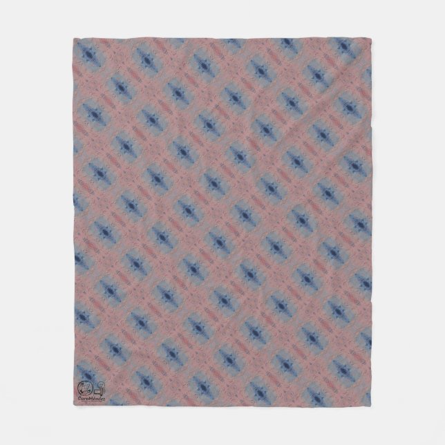 Texture #10 from the work Seeing Through the Eyes Fleece Blanket (Front)