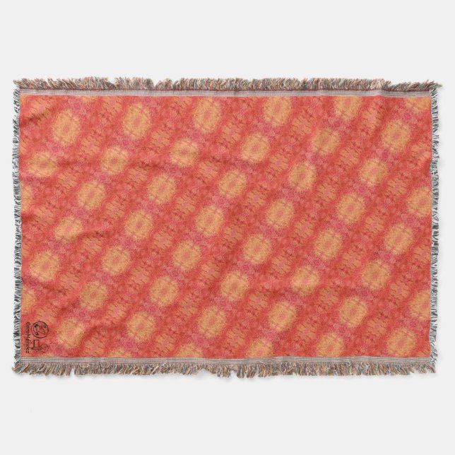 Texture #10 from work Horizon Throw Blanket (Front)