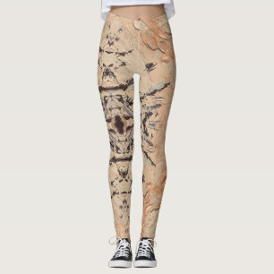 Texture #12 From the Work Seeing Through the Eyes Leggings