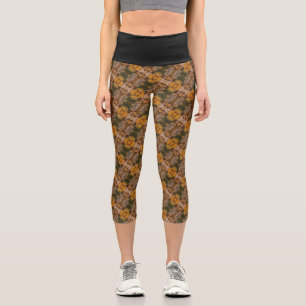 Texture #12 from work The Rock Capri Leggings