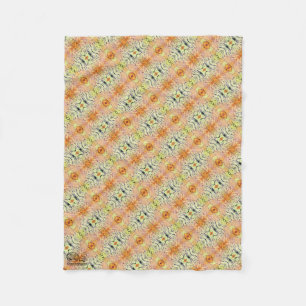 Texture #13.0 the work Seeing Through the Eyes Fleece Blanket