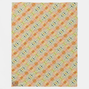 Texture #13.0 the work Seeing Through the Eyes Fleece Blanket