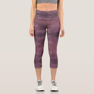 Texture #13 from the work Fantasy and Reality Capri Leggings