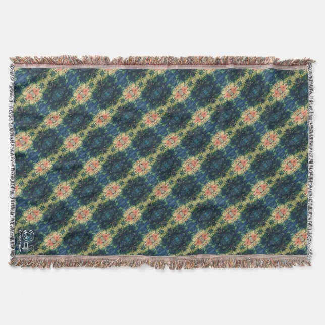 Texture #13 from the work Maritimo Throw Blanket (Front)