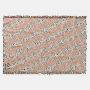 Texture #13 from the work Seeing Through the Eyes Throw Blanket