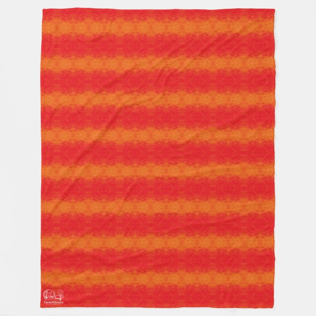Texture #14 from the work Fantasy and Reality Fleece Blanket (Front)