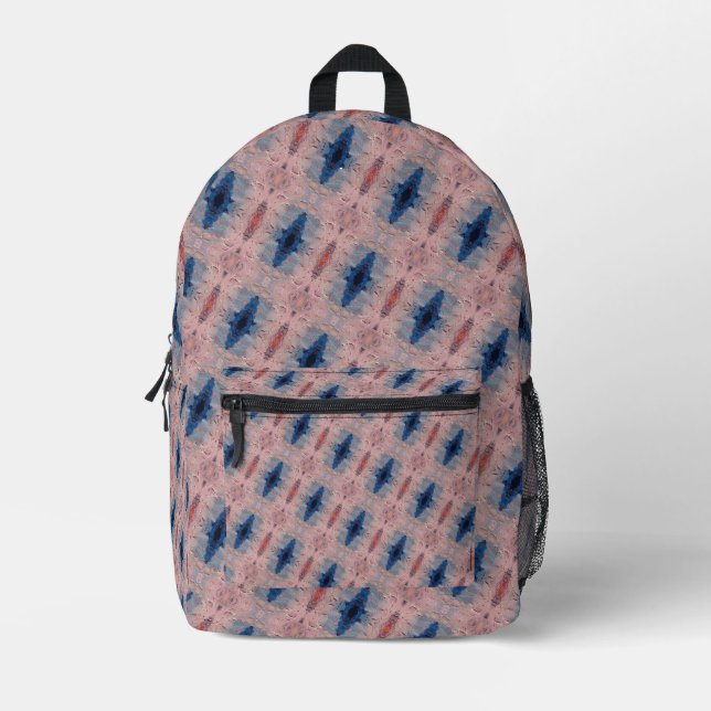 Texture #14 From the Work Seeing Through the Eyes Printed Backpack (Front)