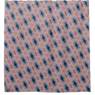 Texture #14 from the work Seeing through the eyes Shower Curtain