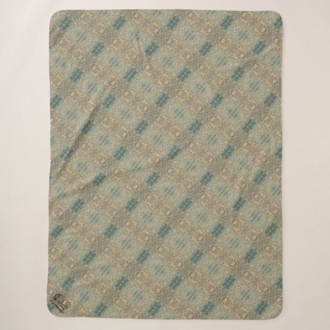 Texture #15 Dawn Work Sherpa Blanket (Front)