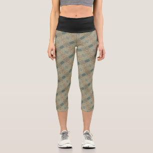 Texture #15 from work Dawn Capri Leggings