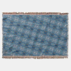 Texture #15 from work The Rock Throw Blanket