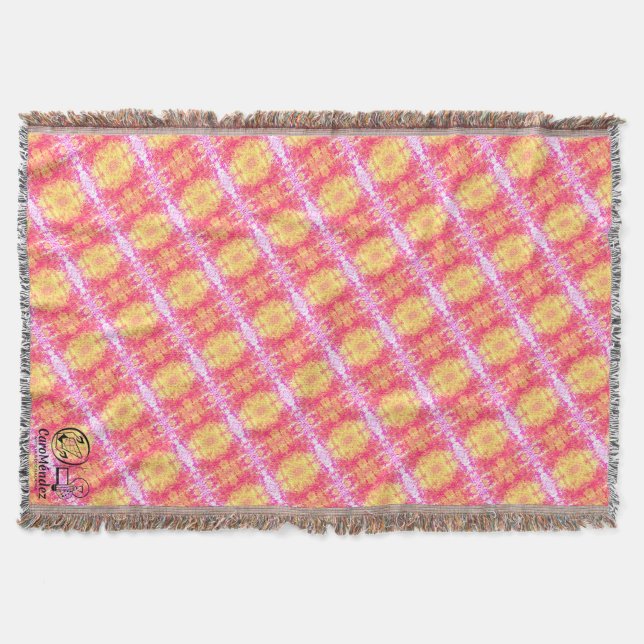 Texture #16.5 of work Horizonte Throw Blanket (Front)