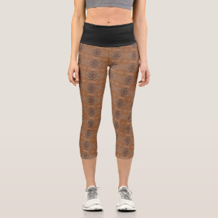 Texture #16 from the work Seeing Through the Eyes Capri Leggings