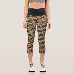 Texture #18.0 the work Seeing Through the Eyes Capri Leggings