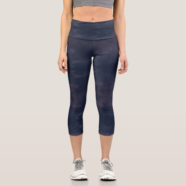 Texture #18 from the work Fantasy and Reality Capri Leggings (Front)