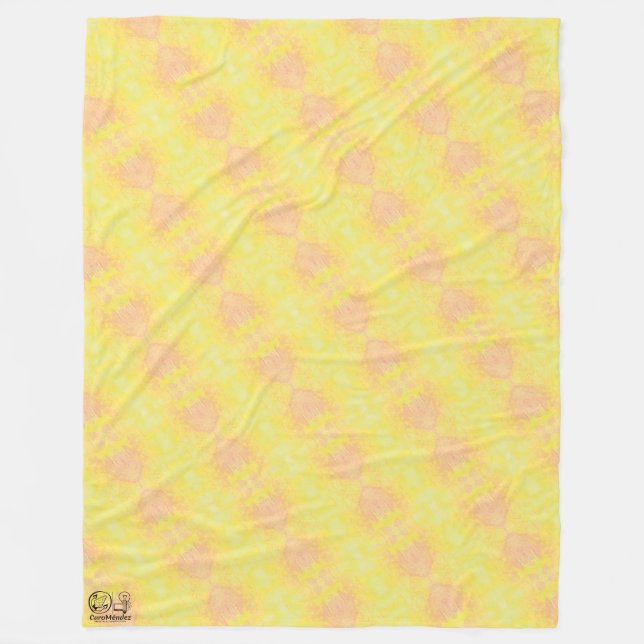 Texture #18 from the work Nuit Fleece Blanket (Front)