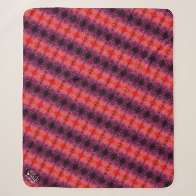 Texture #1.0 of the work The sunset Sherpa Blanket (Front)