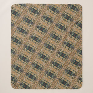 Texture #1 Dawn artwork Sherpa Blanket
