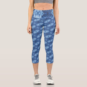 Texture #1 from the work Cherries Capri Leggings