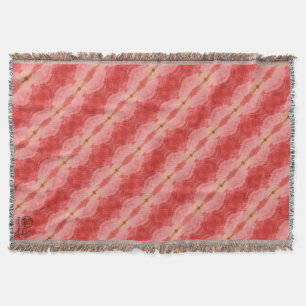 Texture #1 from the work The Heart of the... Throw Blanket