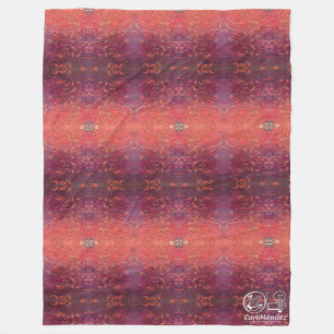 Texture #1 of The Sunset Fleece Blanket