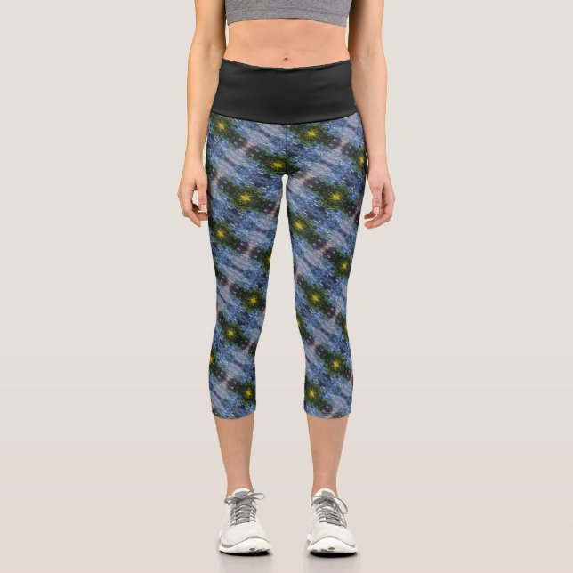 Texture #1 of the work Maritimo Capri Leggings (Front)