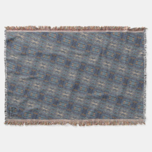 Texture #1 of work The Rock Throw Blanket