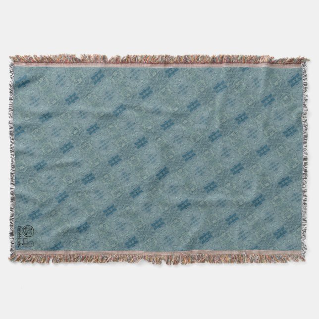 Texture #20 from Dawn artwork Throw Blanket (Front)