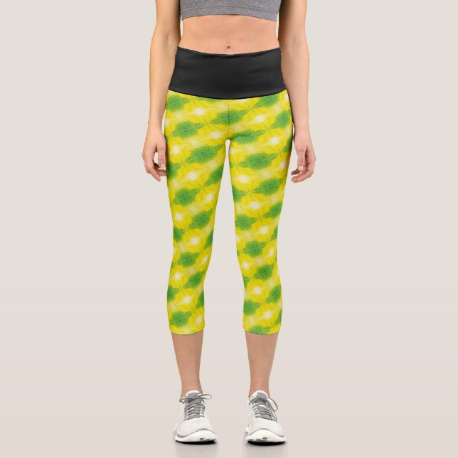 Texture #20 from the work Nuit Capri Leggings (Front)