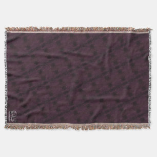 Texture #21 from the work Fantasy and reality Throw Blanket