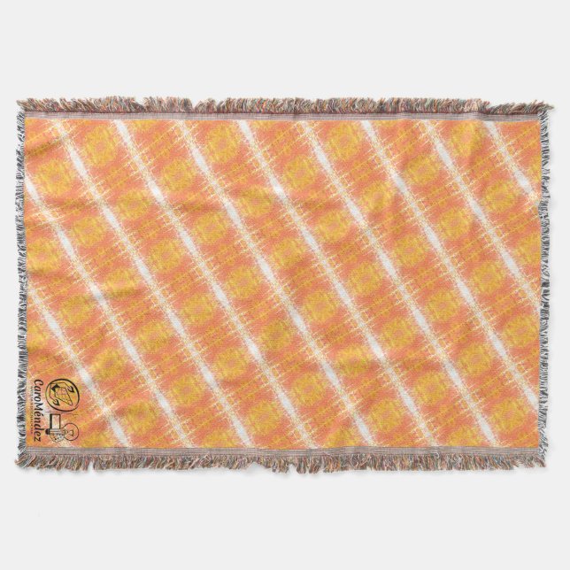 Texture #22.5 from work Horizonte Throw Blanket (Front)