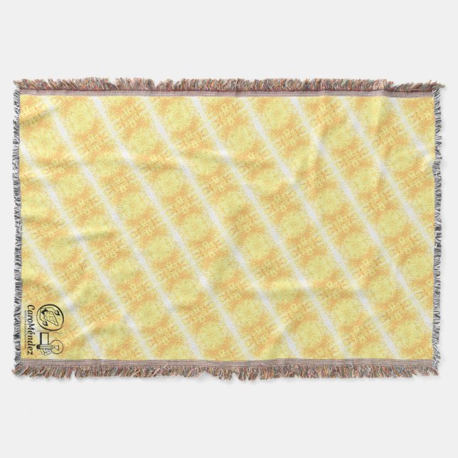 Texture #24.5 of work Horizonte Throw Blanket (Front)