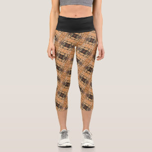 Texture #24 from work Dawn Capri Leggings