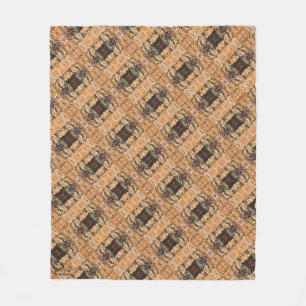 Texture #24 from work Dawn Fleece Blanket