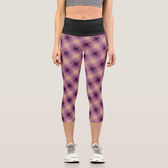 Texture #2 of work Horizon Capri Leggings (Front)