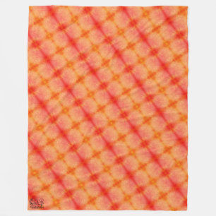 Texture #32.0 from the work Nuit Fleece Blanket